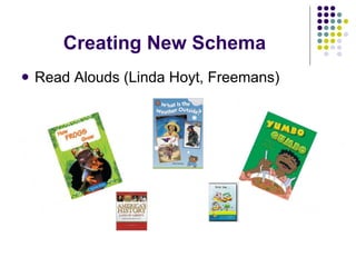 Creating New Schema Read Alouds (Linda Hoyt, Freemans) 
