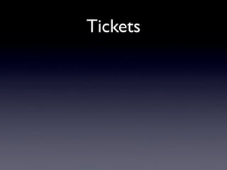 Tickets
 