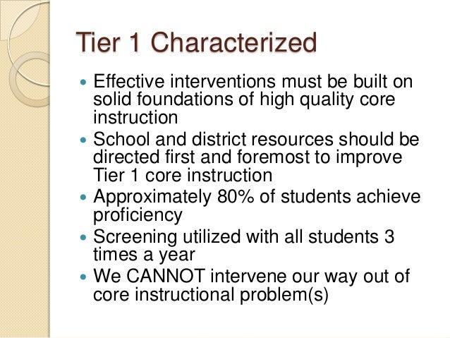 RtI to MTSS