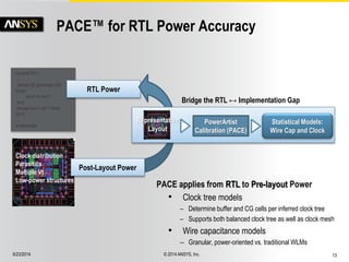 Methods for Achieving RTL to Gate Power Consistency | PDF