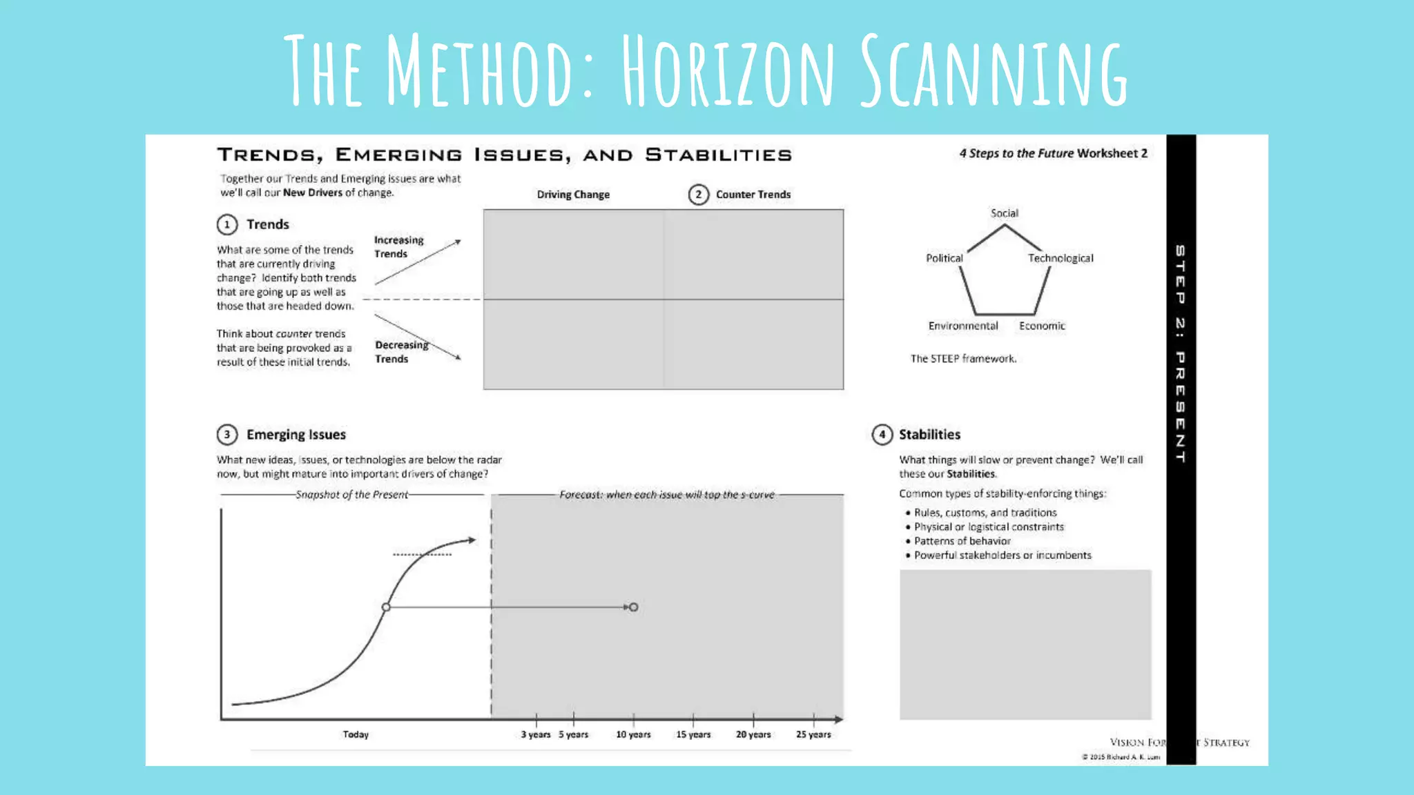 The Method: Horizon Scanning
 
