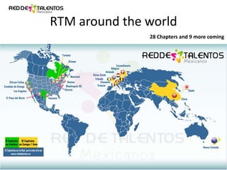 RTM around the world
28 Chapters and 9 more coming

 