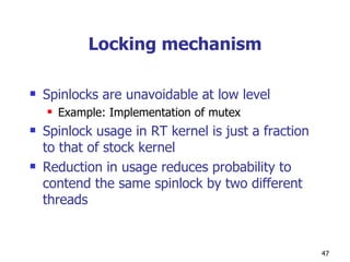 Introduction to Real-Time Operating Systems | PPT