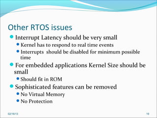 Rtos | PPT