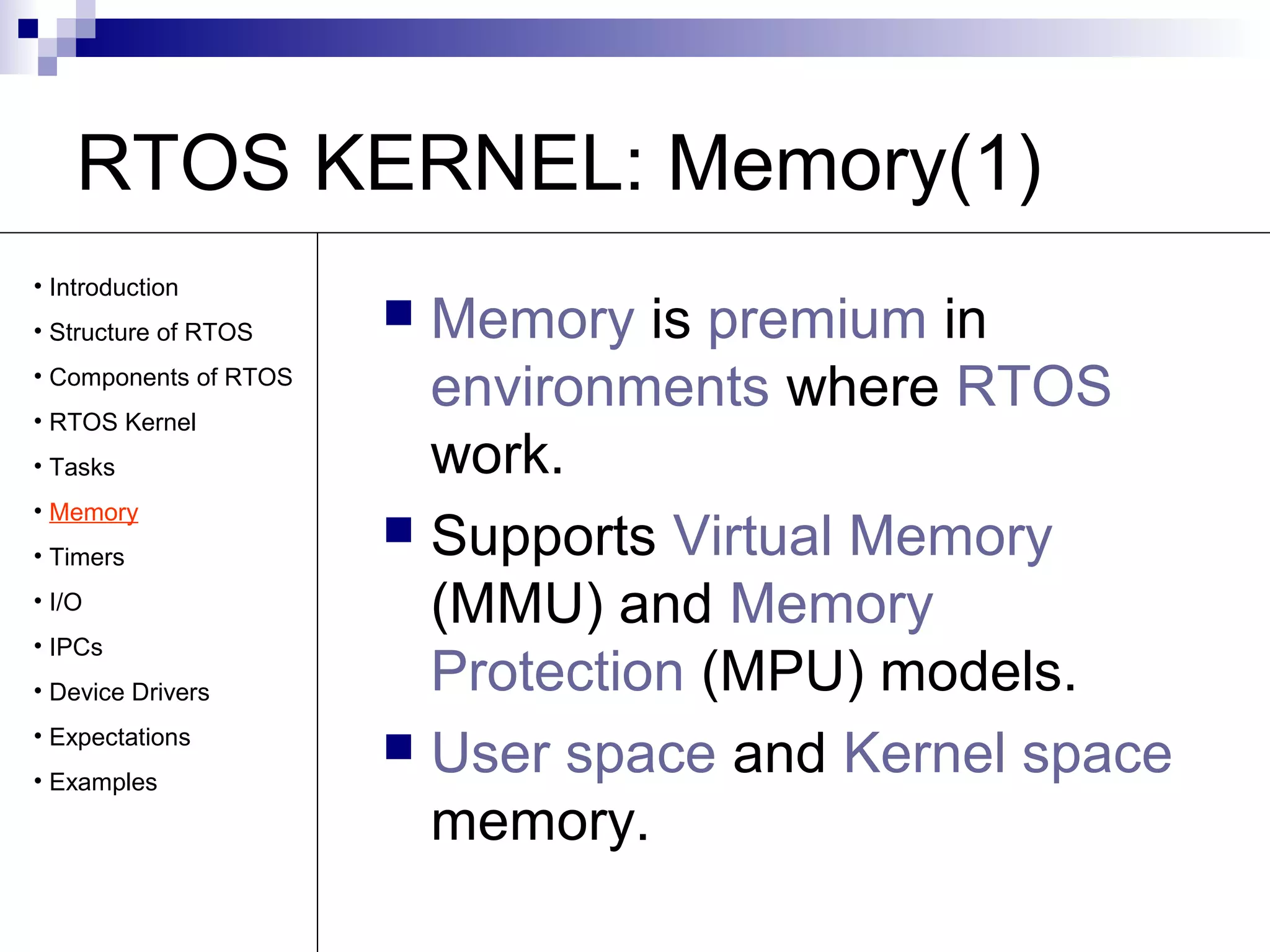 Real Time Operating Systems | PPT | Operating Systems | Computer ...