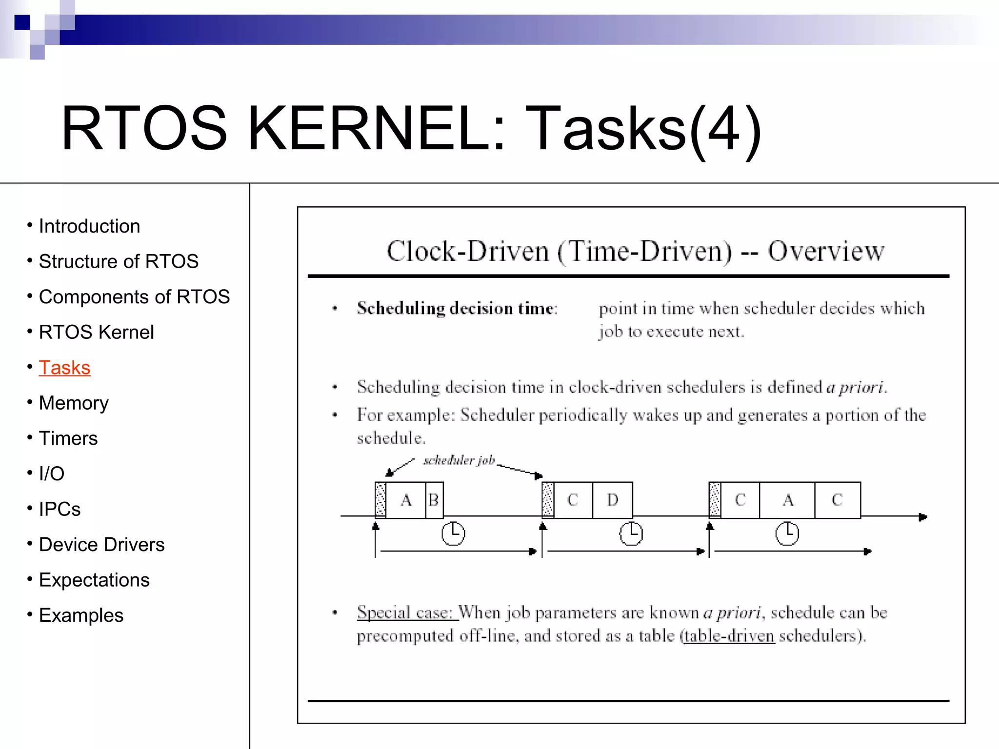Real Time Operating Systems | PPT | Operating Systems | Computer ...