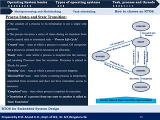 RTOS for Embedded System Design | PDF