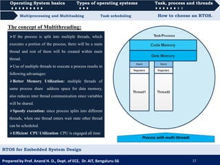 RTOS for Embedded System Design | PDF