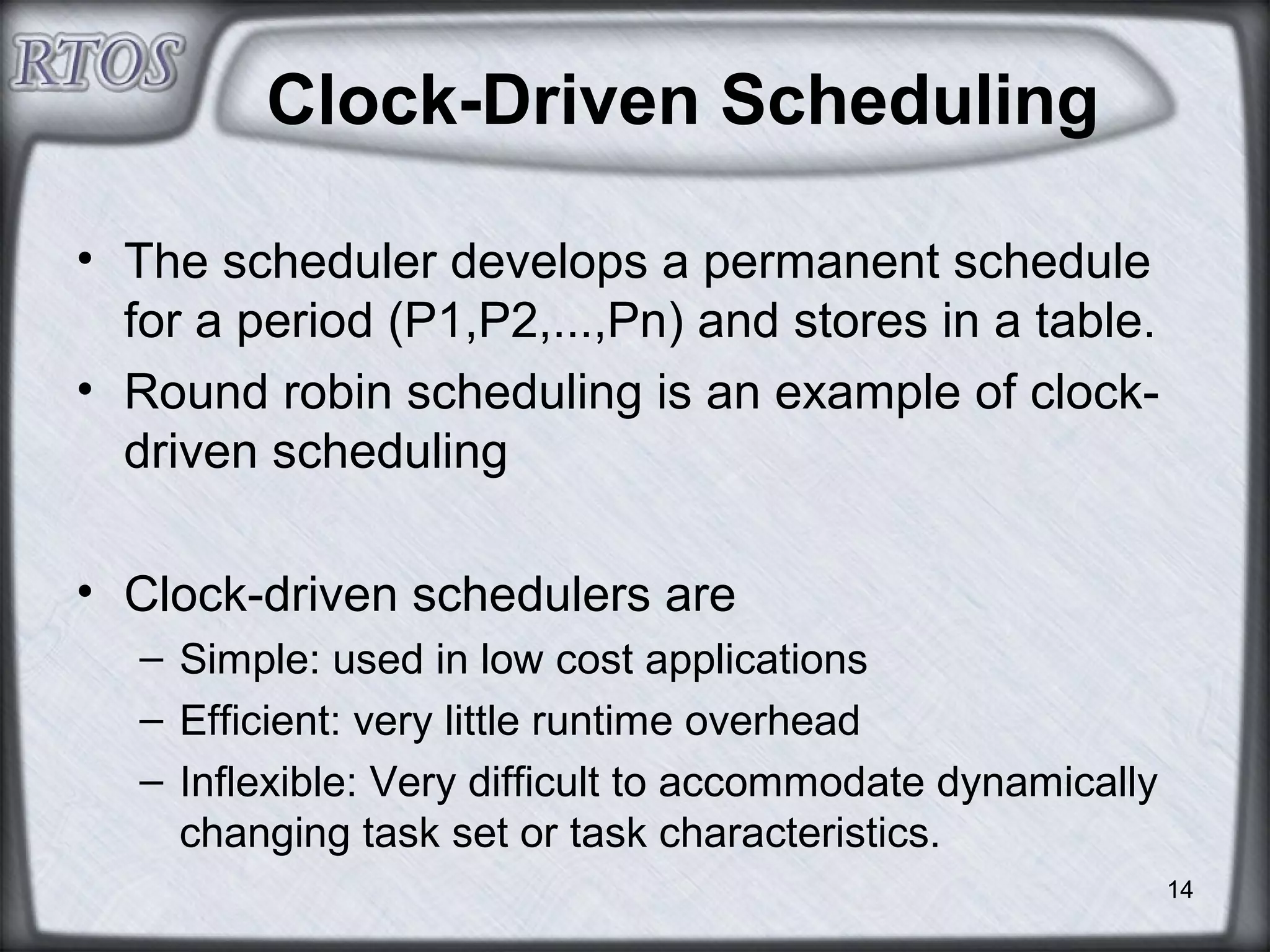 Real-Time Operating Systems | PPT