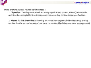 RTOS Basic Concepts | PPT
