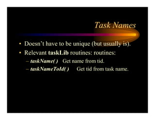 Real Time Operating System Concepts