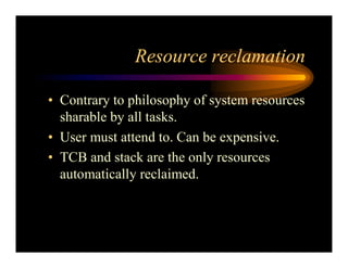 Real Time Operating System Concepts