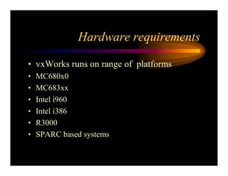 Real Time Operating System Concepts
