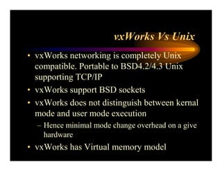 Real Time Operating System Concepts