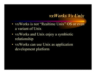 Real Time Operating System Concepts