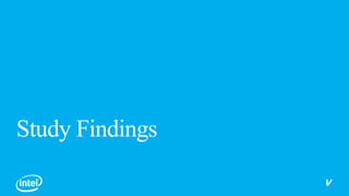 Study Findings
 