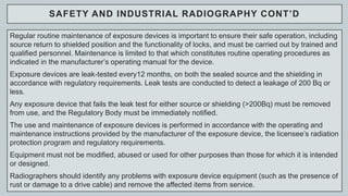 An Overview of Industrial Radiography | PPTX