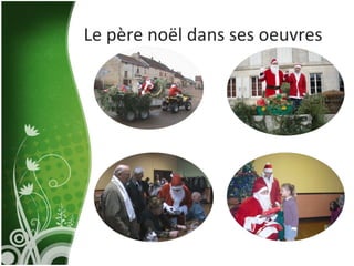 Le père noël dans ses oeuvres 