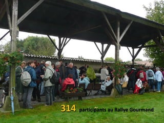 participants au Rallye Gourmand
 