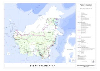 Rencana Tata Ruang Pulau Kalimantan - Rencana Struktur Ruang