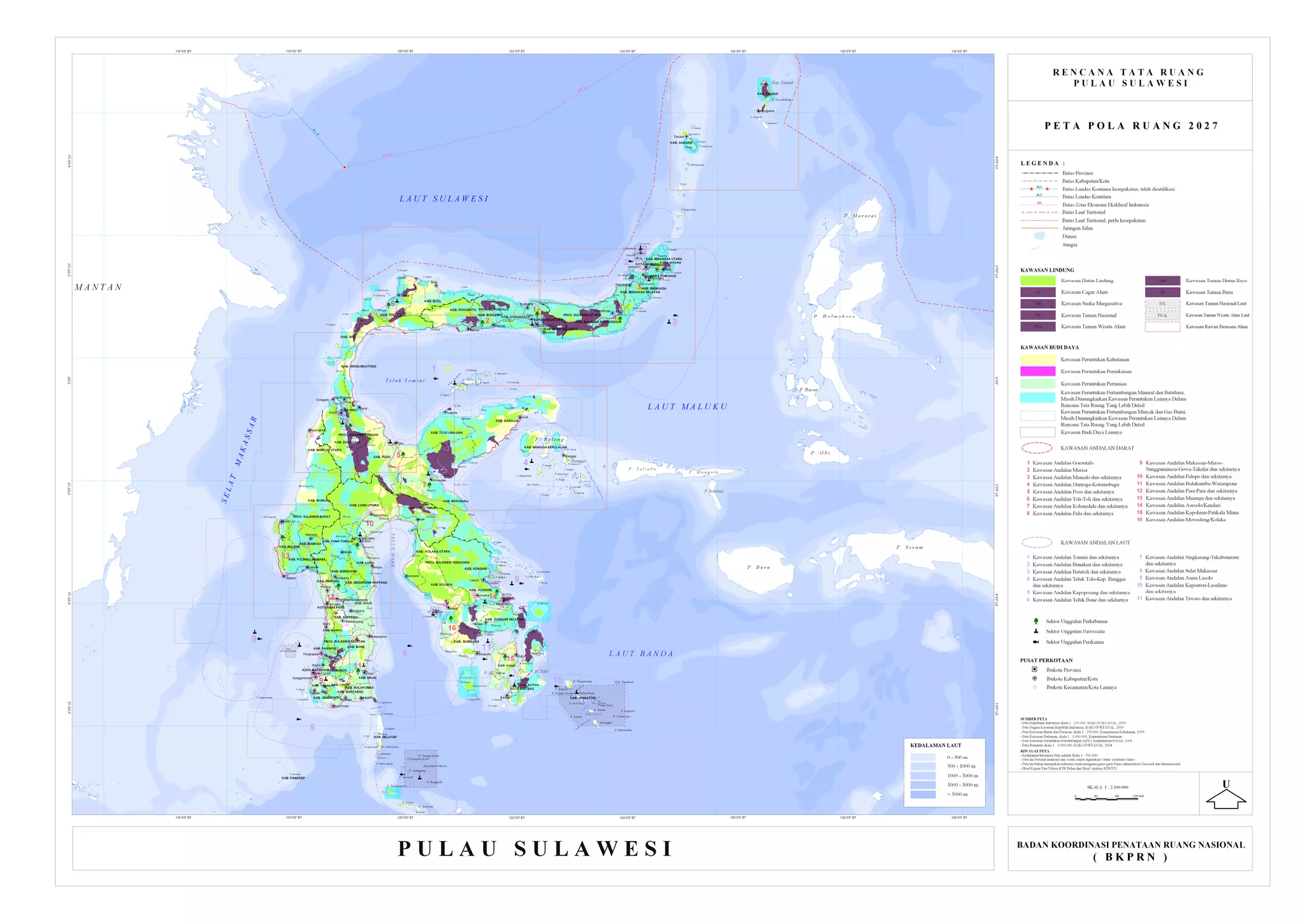 Pola Rang Rencana Tata Ruang Pulau Sulawesi - Rencana Pola Ruang | PPT