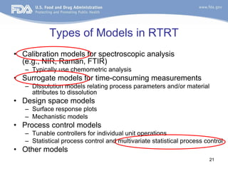 Rtrt regulatory perspectiv on real time release testing 27-oct_2011 | PDF