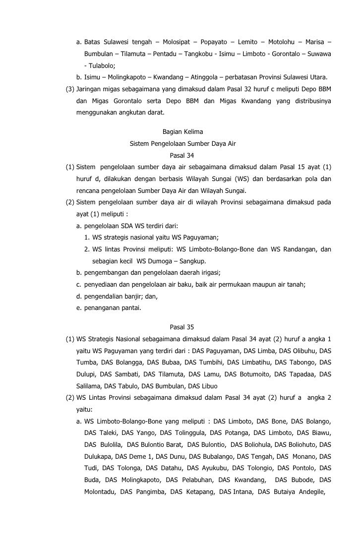 rencana tata ruang wilayah provinsi gorontalo 25 728