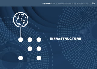 INFRASTRUCTURE
33THEFUTURERAILWAY | THE INDUSTRY’S RAIL TECHNICAL STRATEGY 2012
 