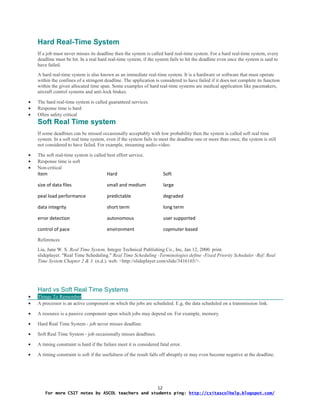 Real Time System | PDF