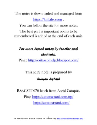 Real Time System | PDF