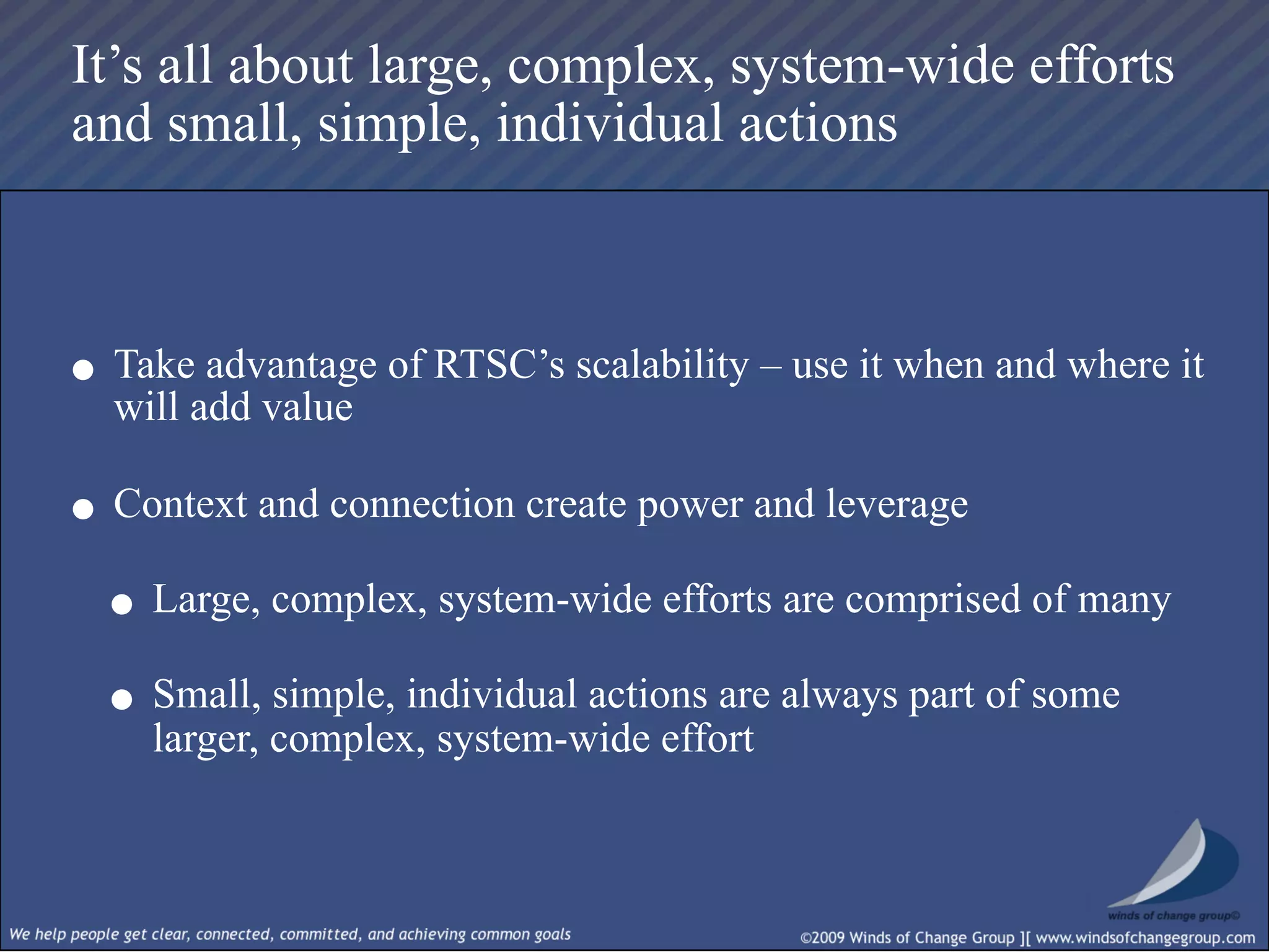 RTSC Overview