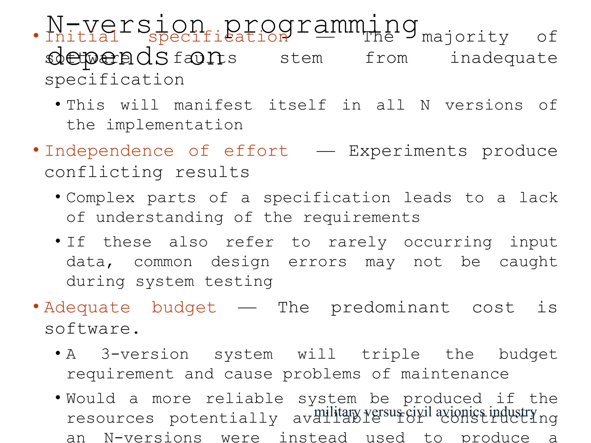 RTS fault tolerance, Reliability evaluation | PPTX