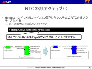 Rtstep Rtshell入門 | PDF