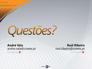 Solução de Negócio baseadas em Office 2010 e SharePoint 2010