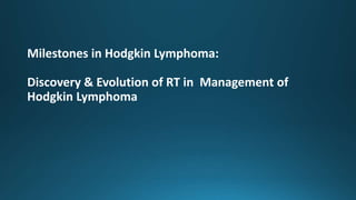 Radiotherapy in Hodgkin's lymphoma.pptx