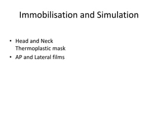 Rt techniques in ca larynx | PPTX
