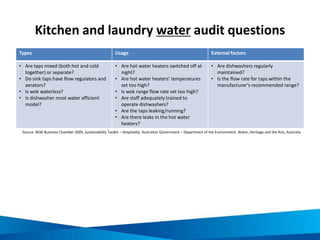 TOPIC 4. OVERVIEW OF
VIETNAM’S GREEN LOTUS CERTIFICATION
UNIT 10. RESPONSIBLE ACCOMMODATION
OPERATION: MANAGING ENERGY, WATER AND WASTE
 