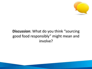 General signs of pain in livestock
Vocalisation
Grindingteeth
Reluctanceto
move
Rapid/shallow
breathing
Isolationfrom
group
Footstamping
Abnormal
posture
Headtucked/
eyesclosed
Decreased
production
Cattle     
Pigs      
Sheep    
Goats       
Poultry   
Source: State Government of Victoria 2013, ‘Animal Welfare for Livestock Producers’, Department of Environment and Primary Industries, Available [online]:
http://www.dpi.vic.gov.au/agriculture/farming-management/production-livestock-care/animal-welfare-for-livestock-producers, Downloaded: 30/01/2014
 
