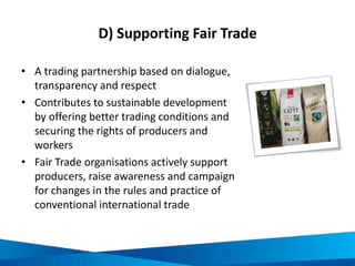 3. Providing a safe and secure environment
• Ensuring customer safety
meets social responsibility
objectives
• Aims to minimise the
incidence of accidents, theft
and robbery, violence and
aggression, and disruptions to
the community
 