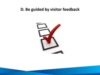 Example of a visitor code of conduct 2/2
Source: VNAT, Do’s and Don'ts in Vietnam for Community-based Tourists, VNAT, Vietnam
 