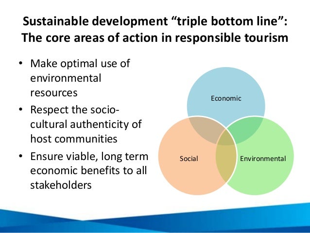 triple bottom line in tourism