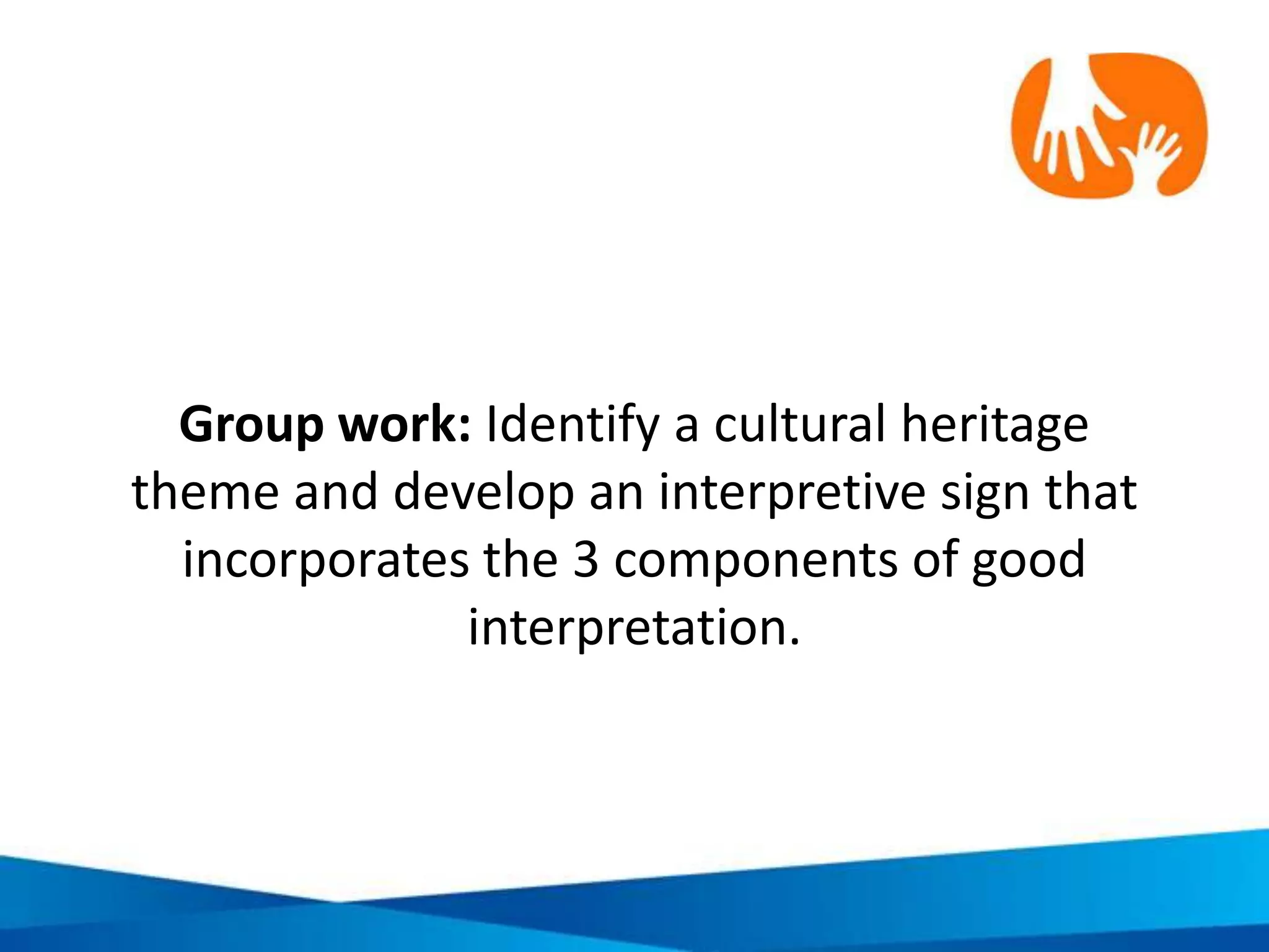 4 examples of cultural commodification in
tourism
Redeveloping places to make them more
attractive for tourist consumption
Creating staged and reshaped traditional
performances for tourists
Adaptive reuse of historical buildings
without interpretation
Sale and / or reproduction of artefacts of
cultural or spiritual significance as souvenirs
Picture sources:
http://www.flickr.com/photos/rachelf2sea/6125215016/
http://en.wikipedia.org/wiki/File:Kangeelu_Kunita.jpg
http://www.flickr.com/photos/jeremylim/4263274405/sizes/m/in/photostream/
http://blog.mailasail.com/kanaloa/104
 