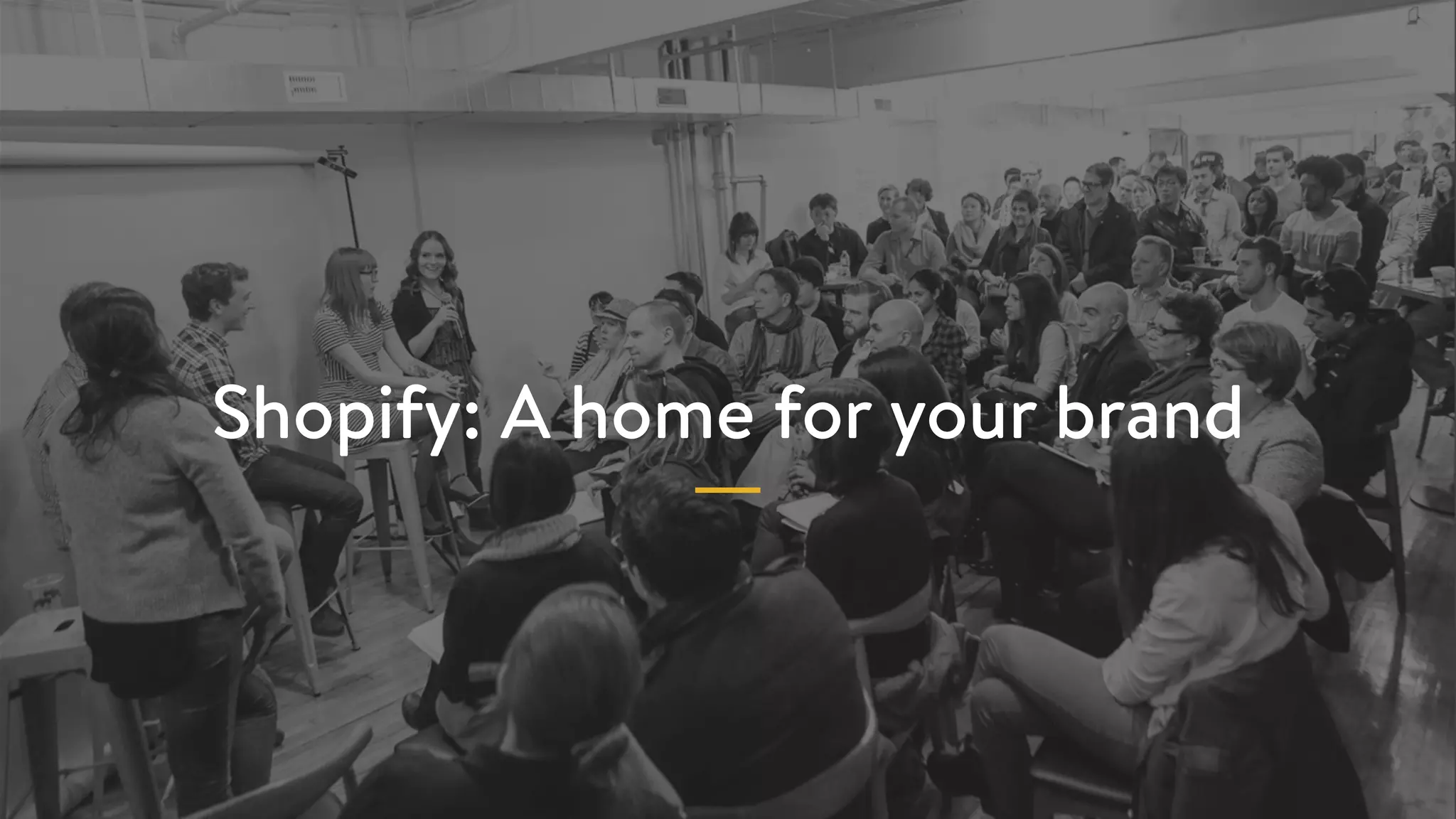 Shopify: A home for your brand
 