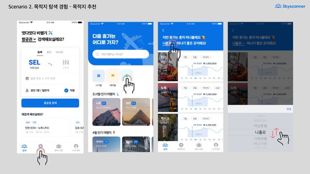 [Rightbrain UX Academy] Skyscanner UX/UI개선 | PPT