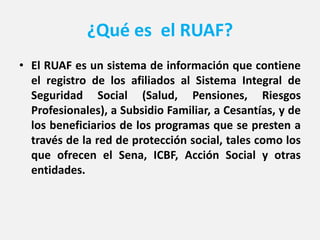 Ruaf Colonel RUAF | PPTX