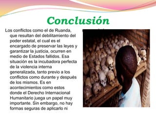 El poder del Estado que deseaban tener cada etnia.