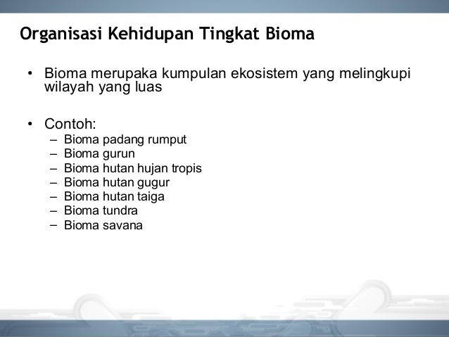 Ruang lingkup biologi