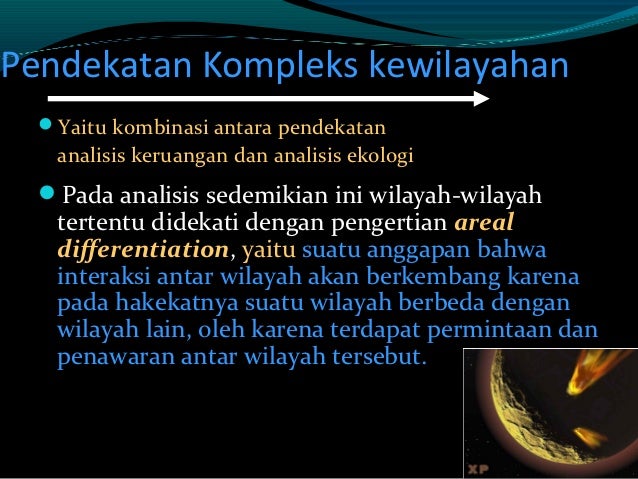 Ruang lingkup geografi