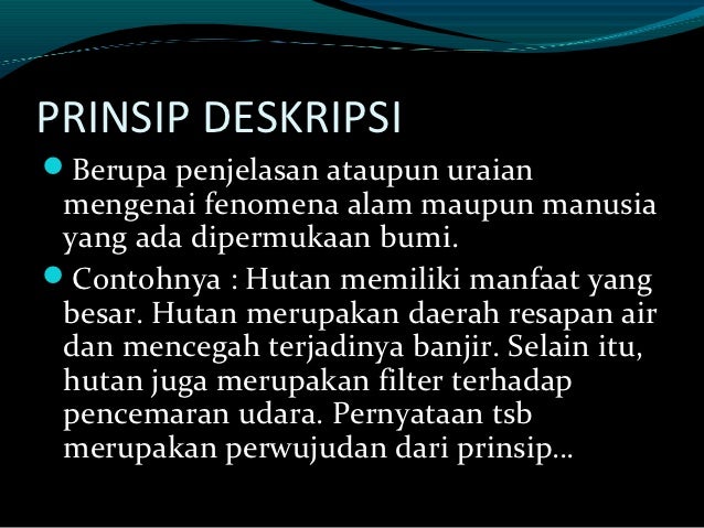 Ruang lingkup geografi