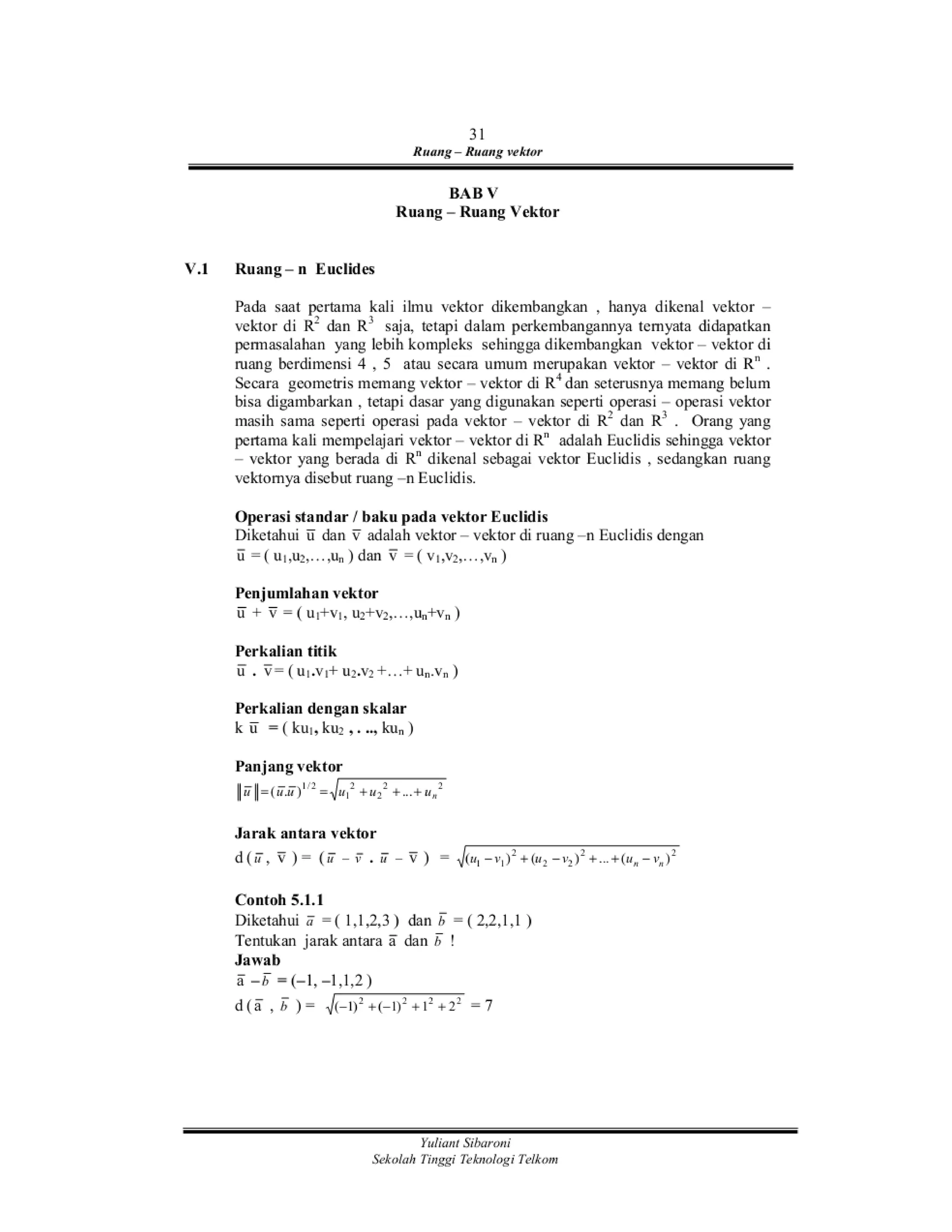 Ruang Ruang Vector Pdf